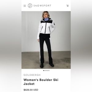 Goldbergh White Puffer Ski Jacket